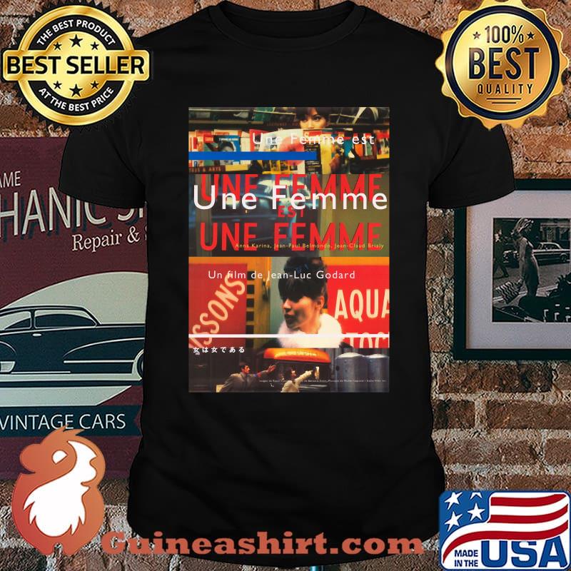 Une Femme est Une Femme Anna Karina Godard T-Shirt