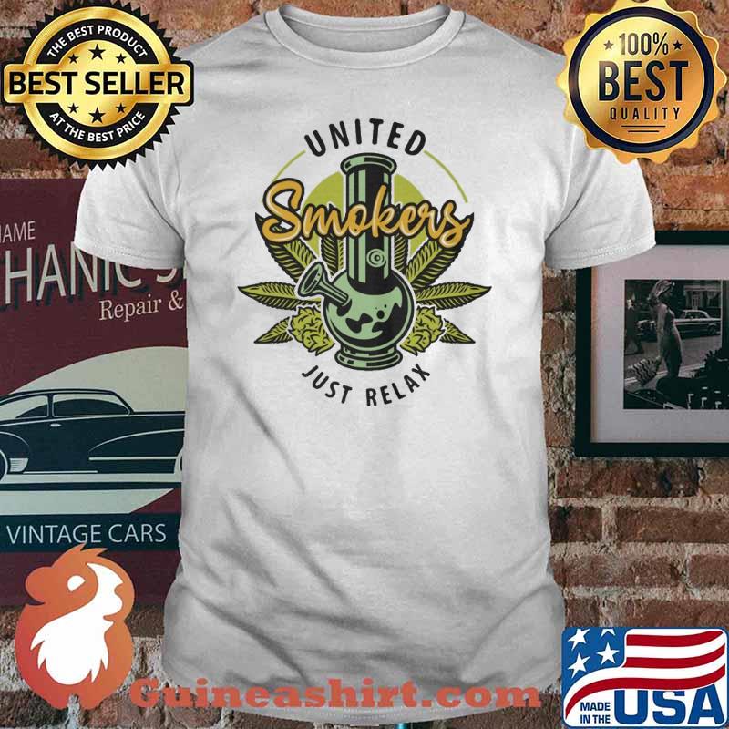 United Smokers Just Relax Cannabis Shirt