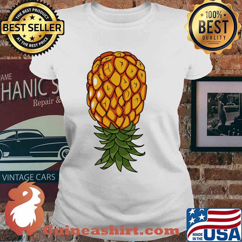 Upside Down Pineapple Shirt Ladies tee