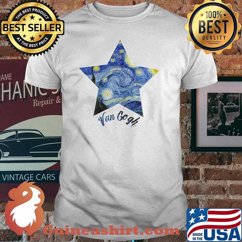 Van Gogh Starry Night Star Art Van Gogh Painting Aesthetic T-Shirt