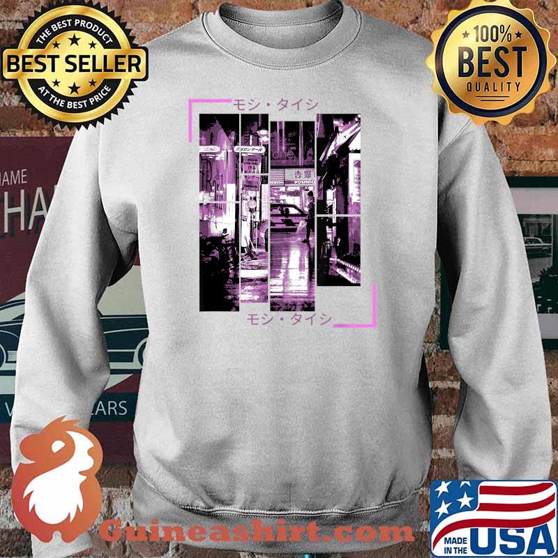 Vaporwave Aesthetic Japan Style 80s 90s Tokyo Osaka T-Shirt Sweater