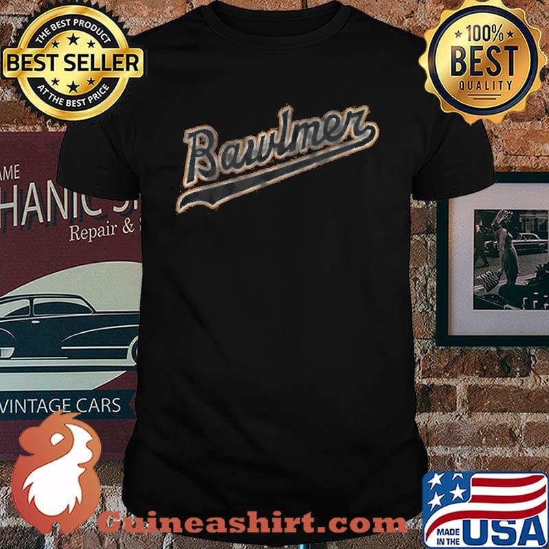 Vintage Downtown Baltimore Baseball Bawlmer T-Shirt