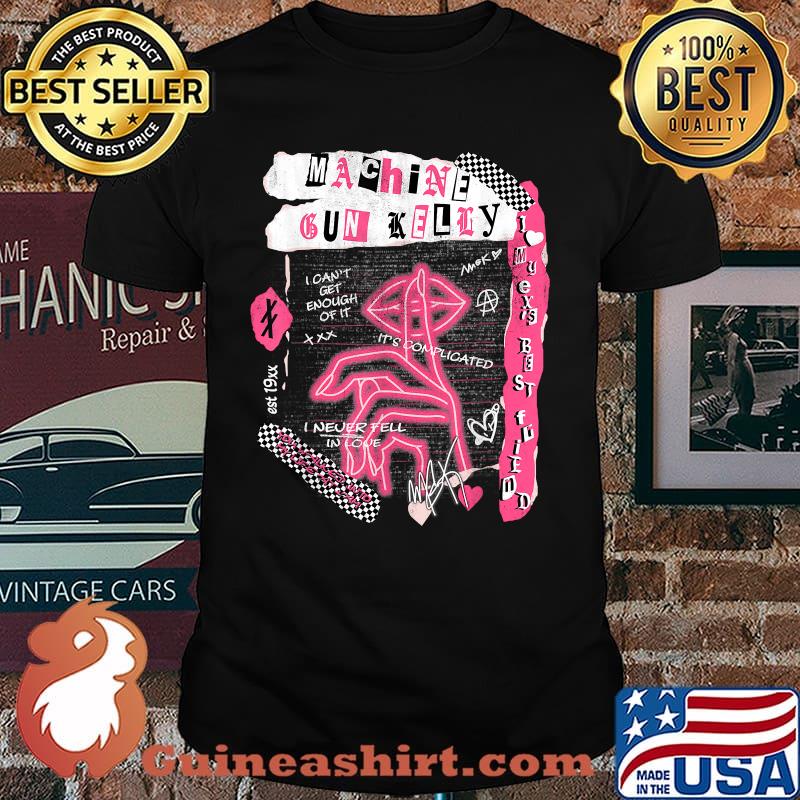 Vintage Graphic Machines Guns Art Kellys Limited Design T-Shirt