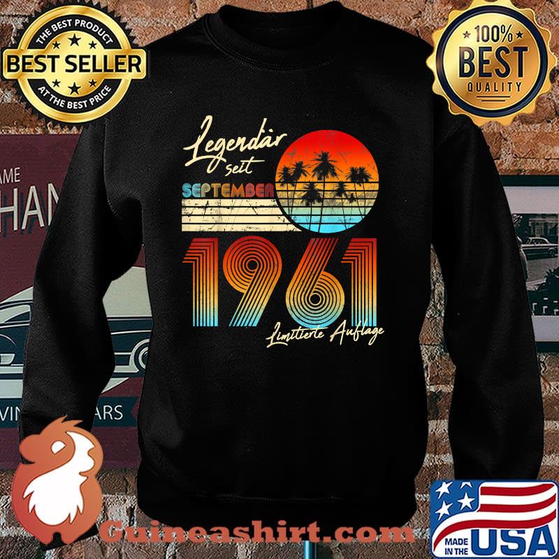 Vintage Legendary Seit September Since 1961 Limitierte Aublage T-Shirt Sweater