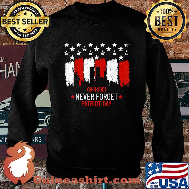 Vintage Never forget Patriotic 911 American Retro T-Shirt Sweater