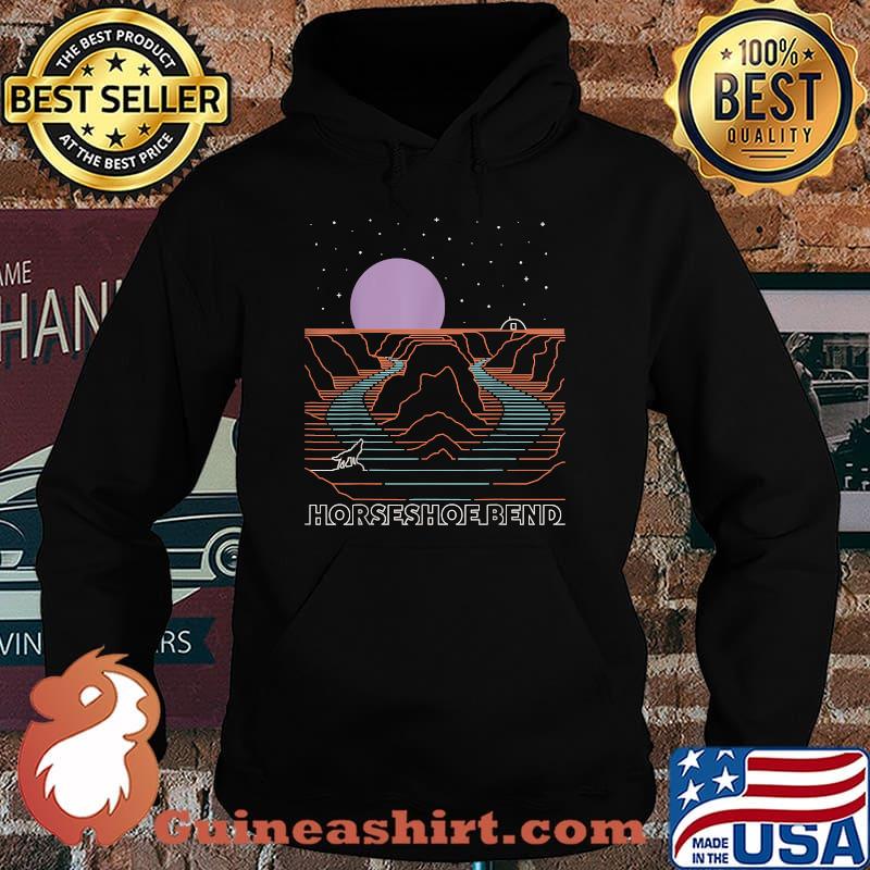 Vintage Retro Horseshoe Bend - Hiking Arizona National Park T-Shirt Hoodie