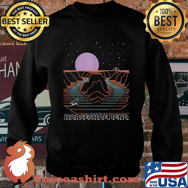 Vintage Retro Horseshoe Bend - Hiking Arizona National Park T-Shirt Sweater