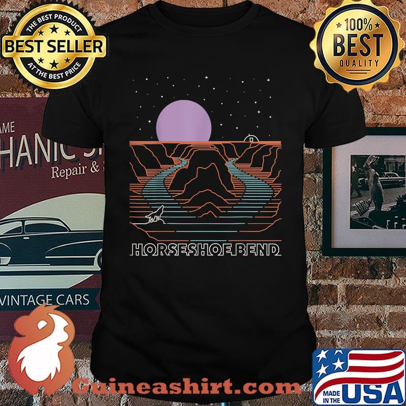 Vintage Retro Horseshoe Bend - Hiking Arizona National Park T-Shirt