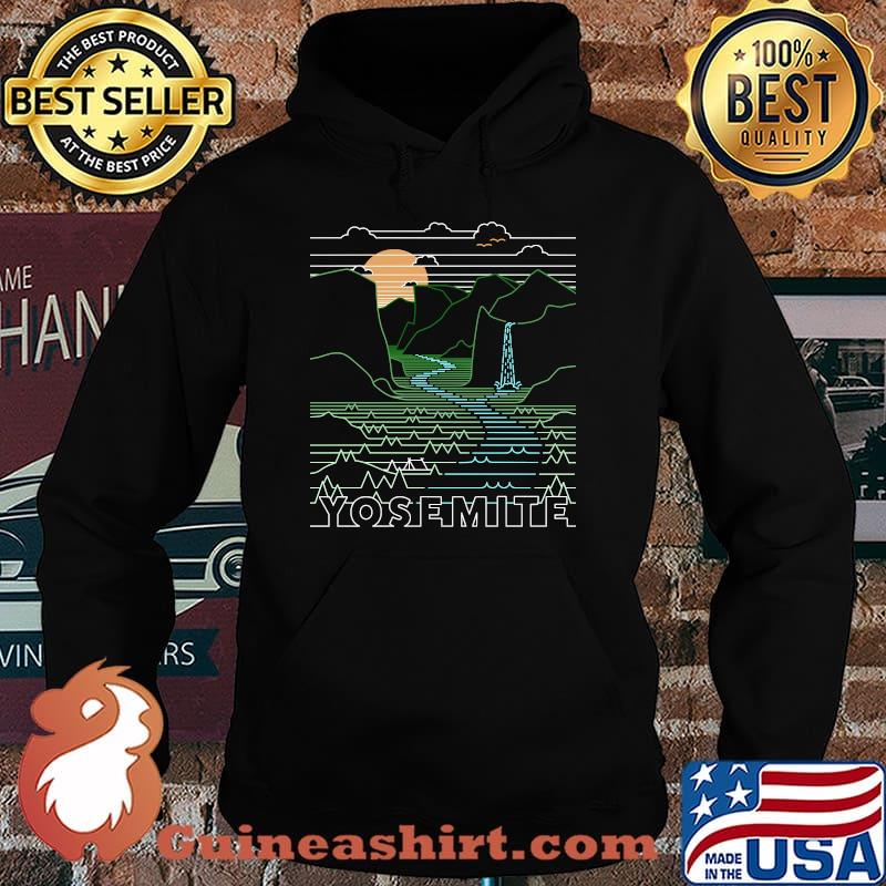 Vintage Retro Yosemite National Park California - Hike CA T-Shirt Hoodie