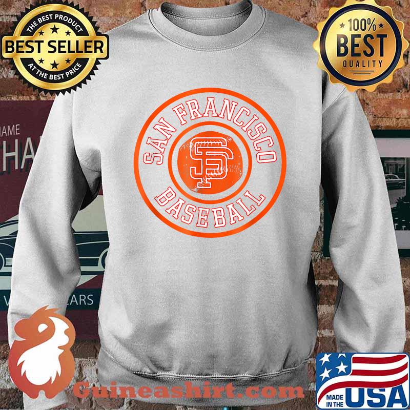 Vintage San Francisco Baseball SF The City Badge Giant T-Shirt Sweater