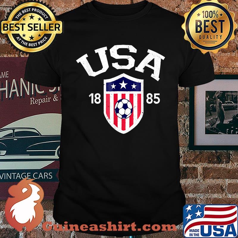 Vintage USA Soccer 1885 T-Shirt