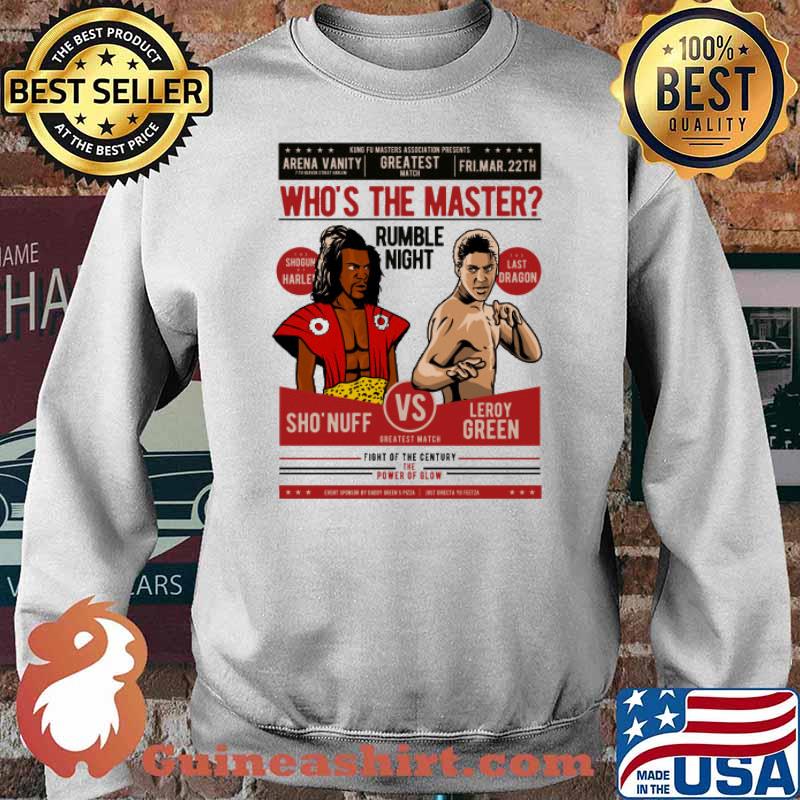 Who's The Master Rumble Night Shirt Sweater