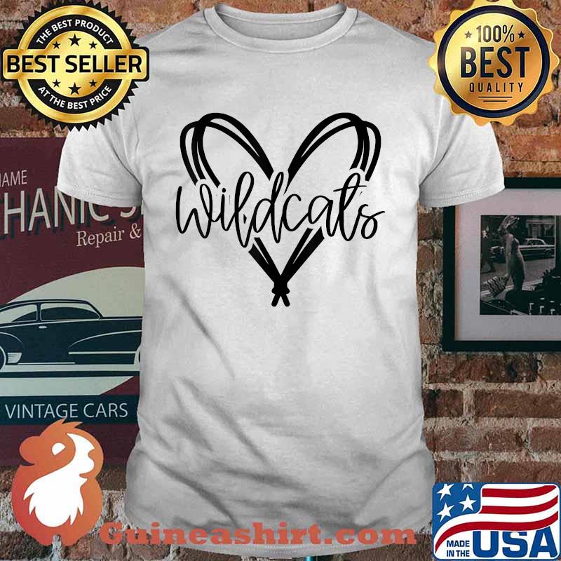 Wildcats School Sports Spirit Mascot T-Shirt