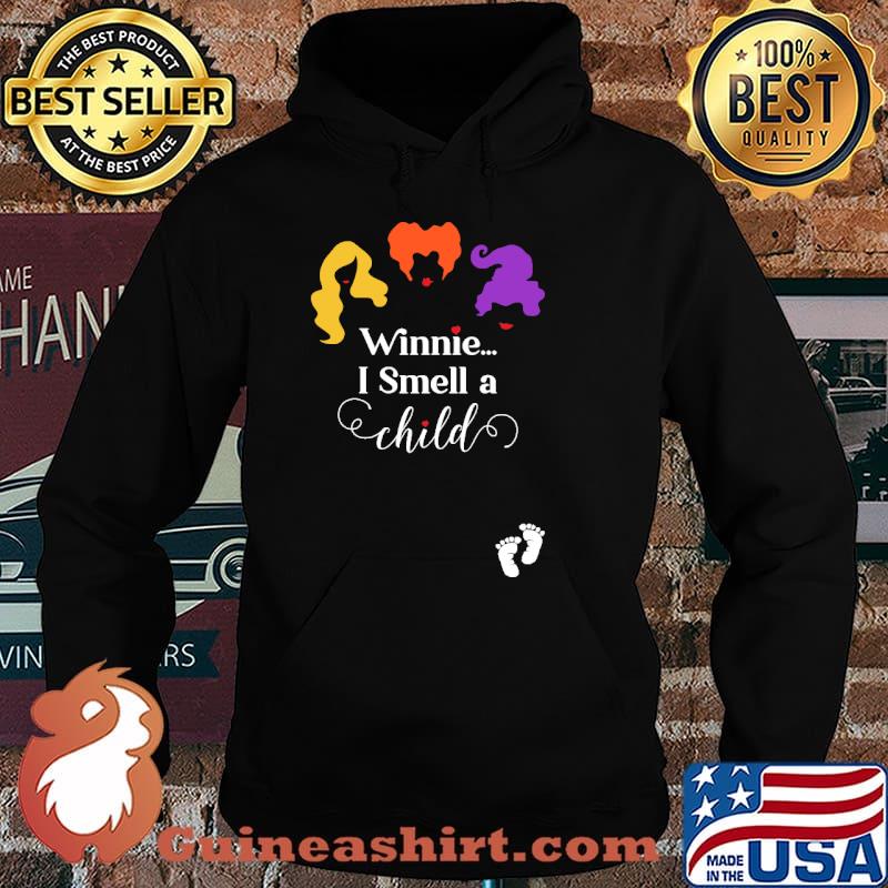Winnie I Smell a Child Hocus Pocus Pregnancy Halloween Shirt Hoodie