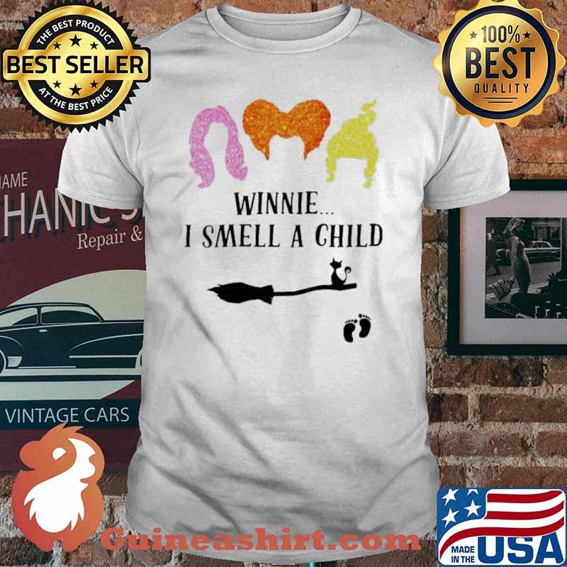 Winnie I smell a child Sanderson sister Hocus Pocus shirt
