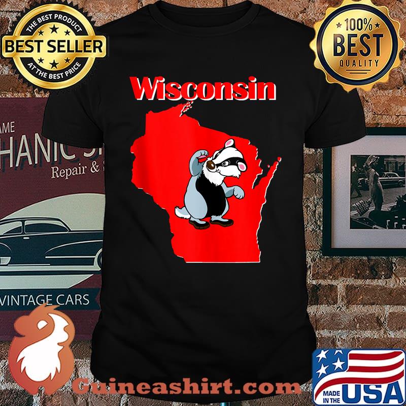 Wisconsin The Badger State T-Shirt