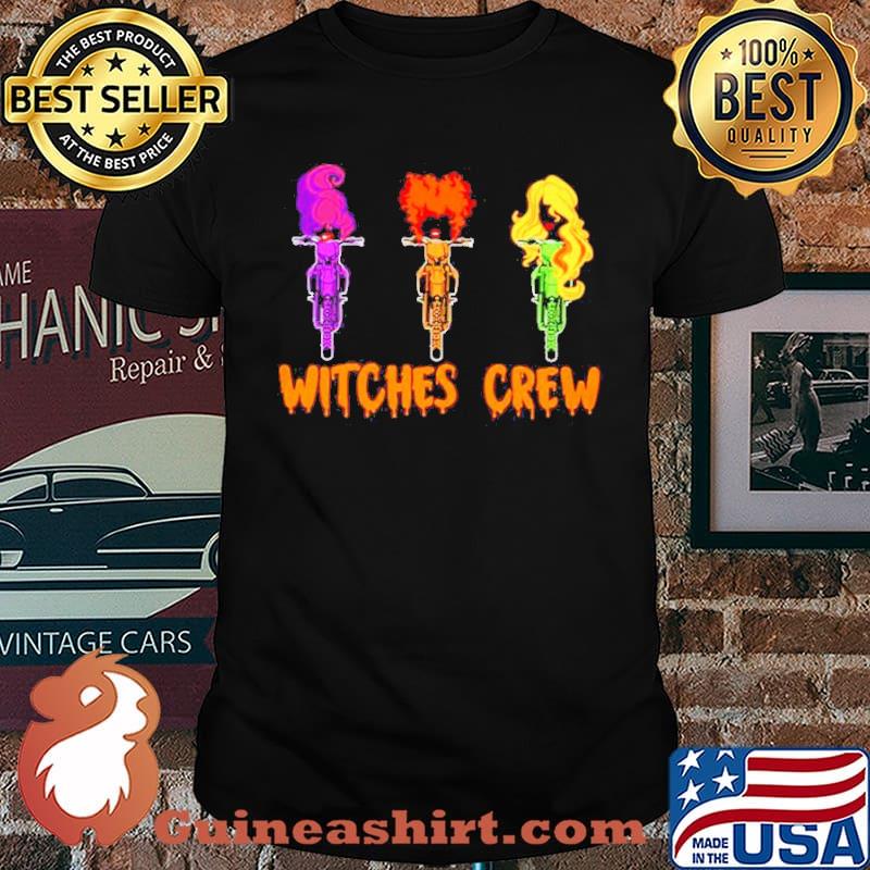 Witches crew Halloween Dirtbike Hocus Pocus shirt