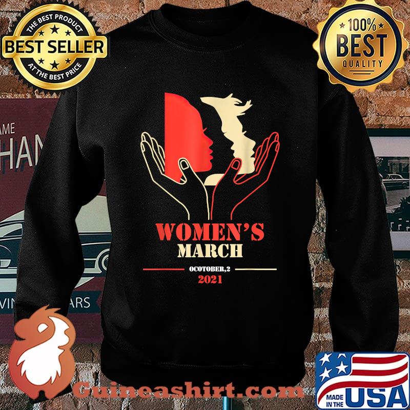 Women's March October 2021 Reproductive Rights Art T-Shirt Sweater