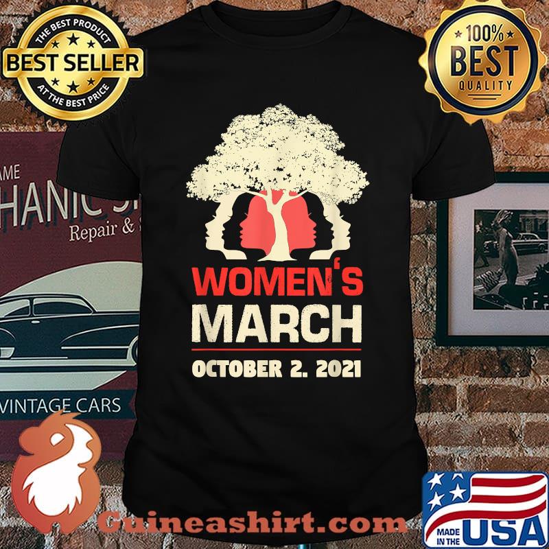 Women's March October 2021 Reproductive Rights Custome Day T-Shirt