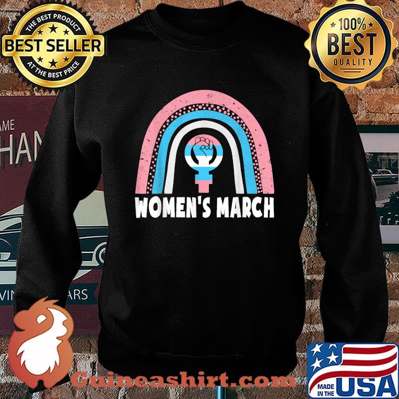 Women's March Reproductive Rights Feminist Rainbow T-Shirt Sweater