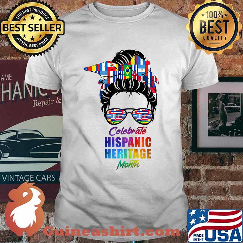 Womens Celebrate National Hispanic Heritage Month T-Shirt