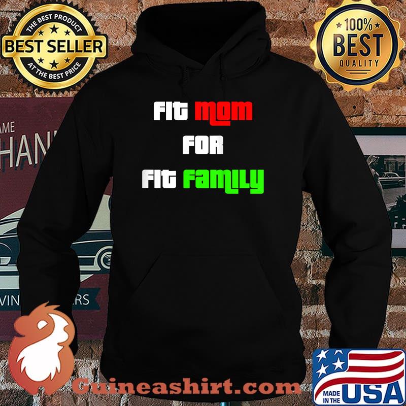 Womens Fit mom fit family workout gym fitness t-s Hoodie