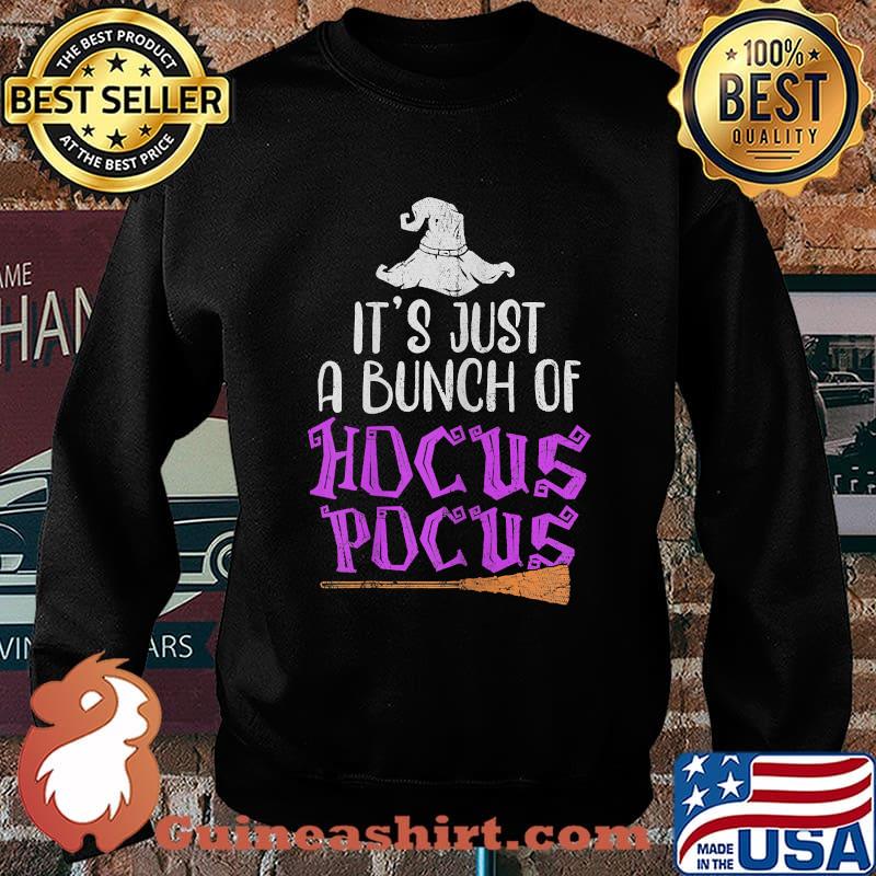 Womens It's Just a Bunch of Hocus Pocus Halloween T-Shirt Sweater