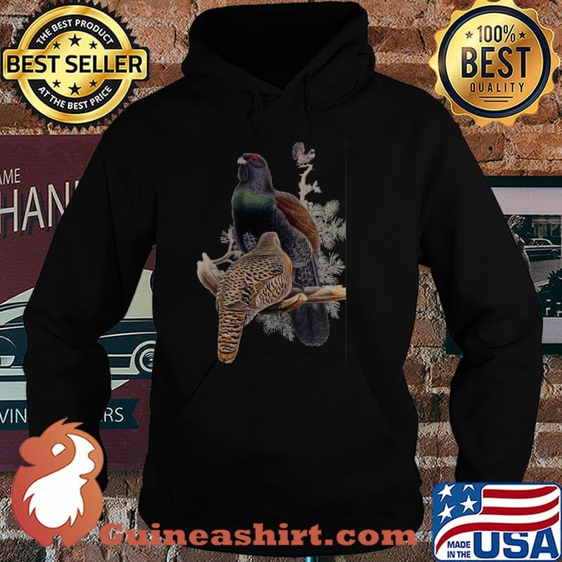 Wood Grouse Bird Shirt Hoodie