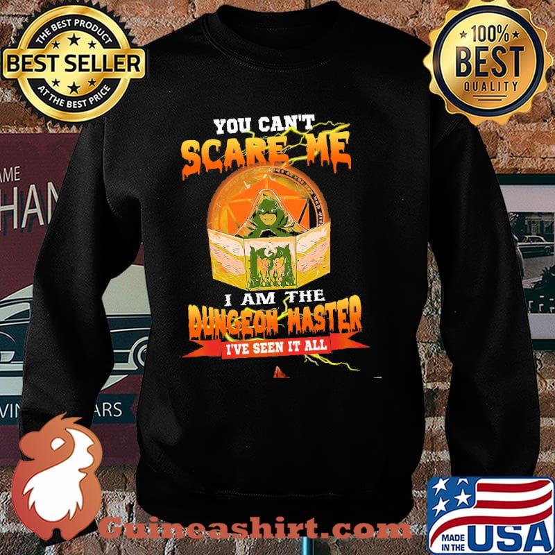 You cant scare me i am the dungeon master ive seen it all witch satan s Sweater