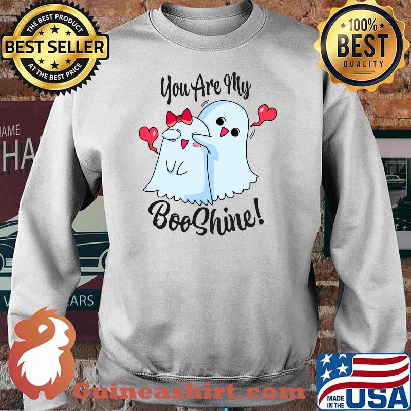 You're My Boo Shine Ghosts Heart Couples Halloween T-Shirt Sweater