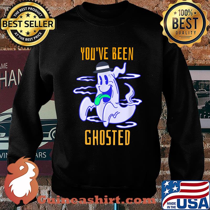 You've Been Ghosted Cute Halloween Trick or Treat Ghost T-Shirt Sweater