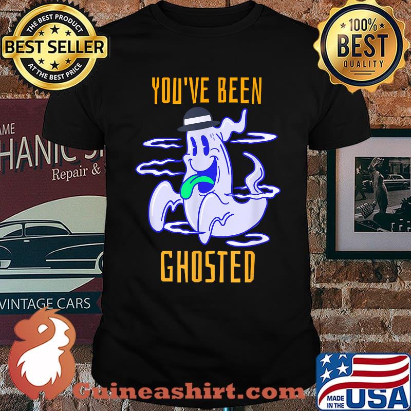 You've Been Ghosted Cute Halloween Trick or Treat Ghost T-Shirt