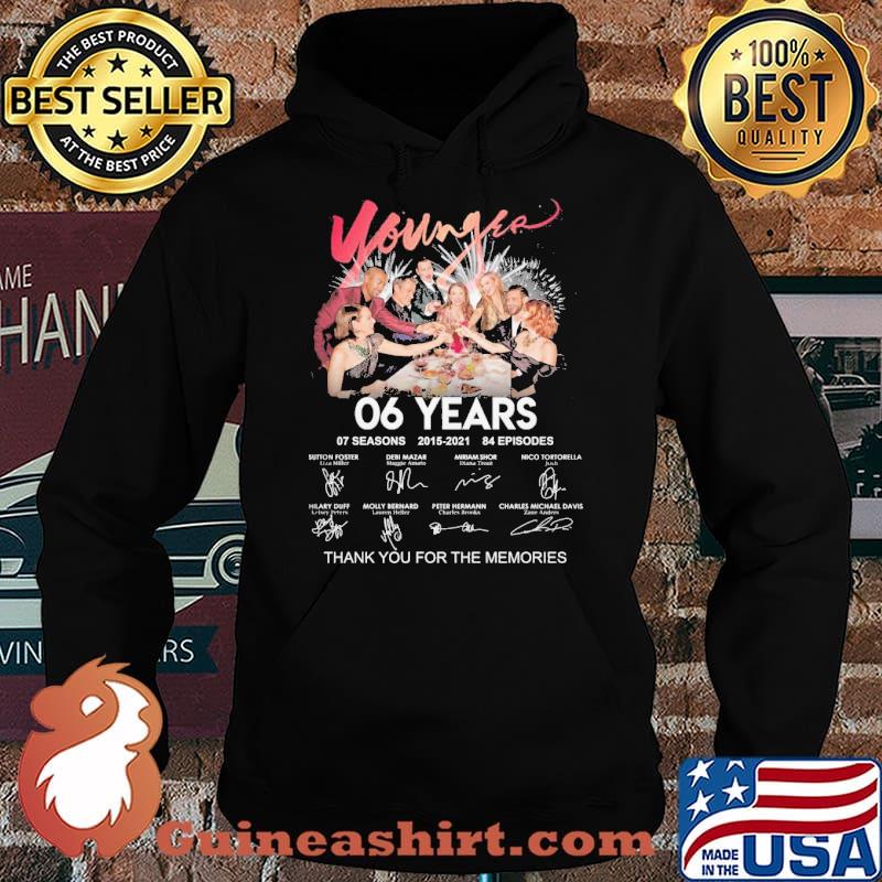 Younger 06 years thank you for the memories signatures s Hoodie