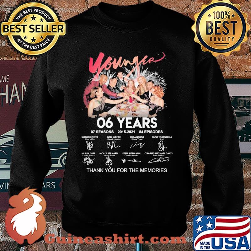 Younger 06 years thank you for the memories signatures s Sweater