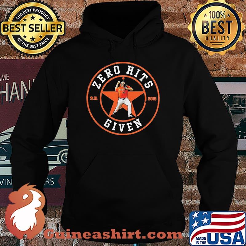 Zero Hits 9 01 2019 given Houston Astros s Hoodie