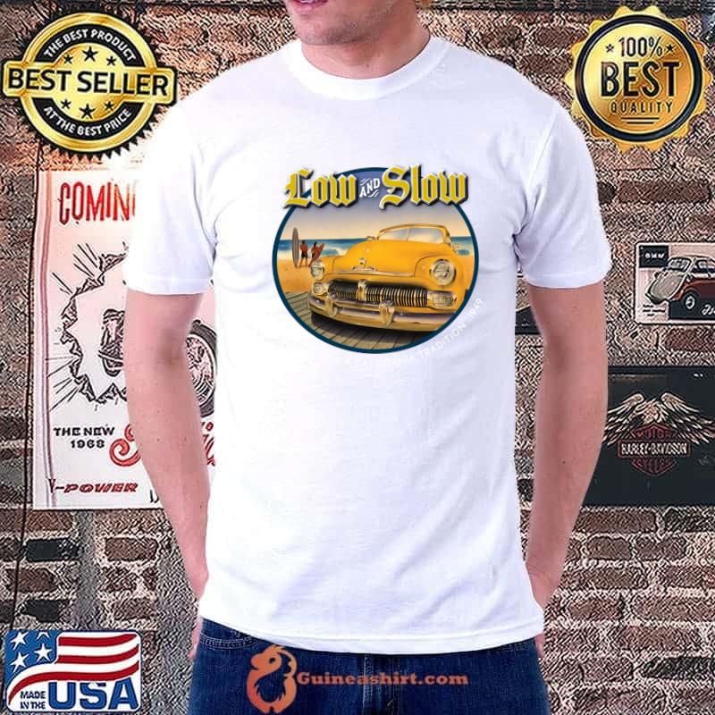1949 Classic Car apparel. Low & Slow Ride & Surf Classic Car T-shirt