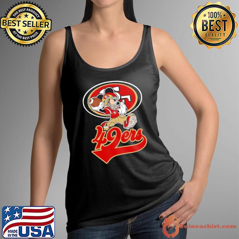 Original Nfl San Francisco 49ers Mickey Mouse 2023 T-shirt,Sweater, Hoodie,  And Long Sleeved, Ladies, Tank Top