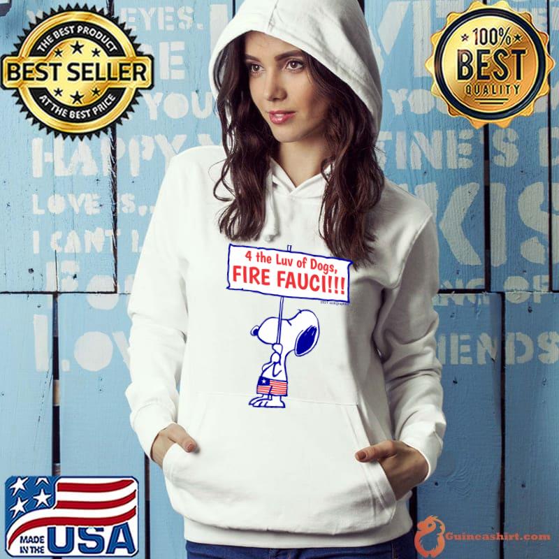 4th Luv of dogs fire fauci snoopy Save the Beagles! Classic T-Shirt Hoodie