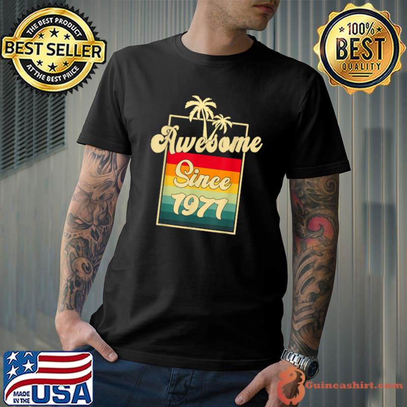 50 Year Old Gifts Vintage 1971 Limited Edition 50th Birthday T-Shirt
