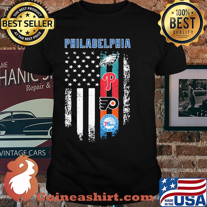 76er Philadelphia America Flag Shirt