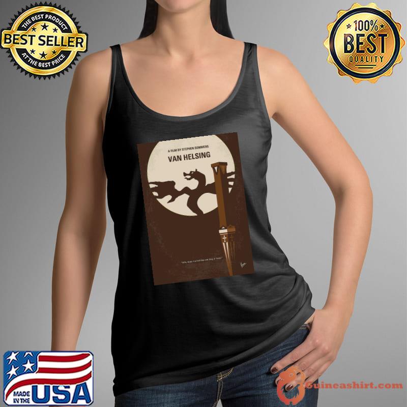 A Film By Stephen Sommers My Van Helsing Minimal Movie Poster Chungkong Shirt Tank Top