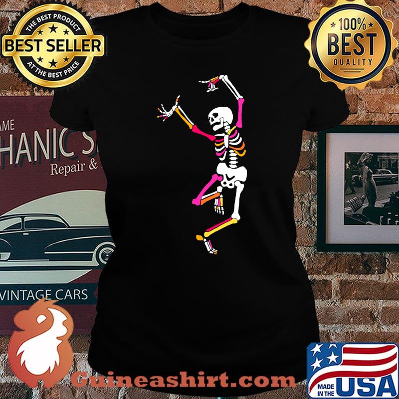 After (Life) Party Skull dance T-Shirt Laides tee