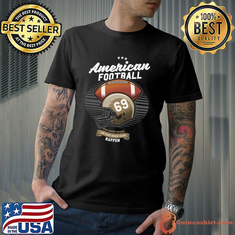 American Football Sport Tournamet Touchdown Mom Dad Kid Premium T-Shirt Unisex