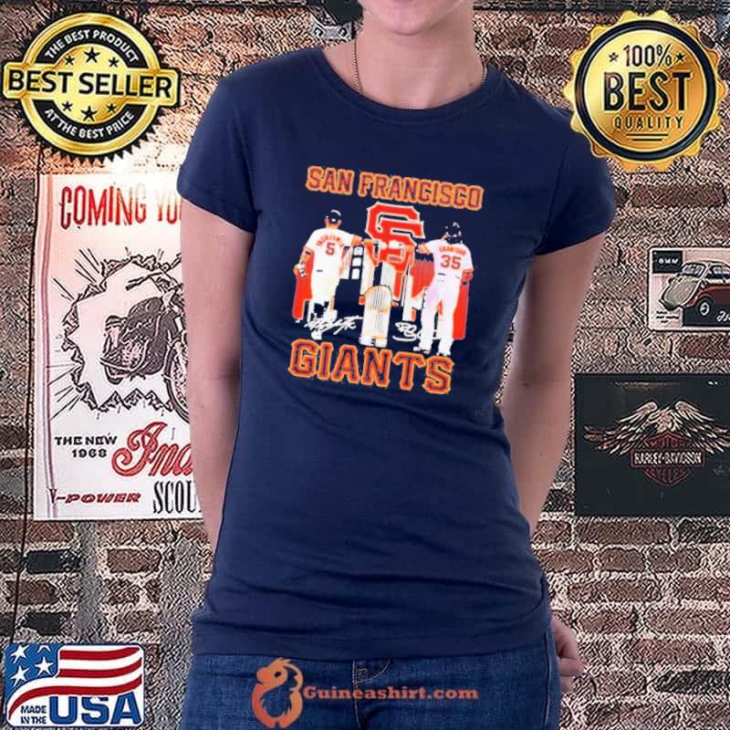 an Francisco Giants With 5 Yastrzemski And 35 Crawford Shirt