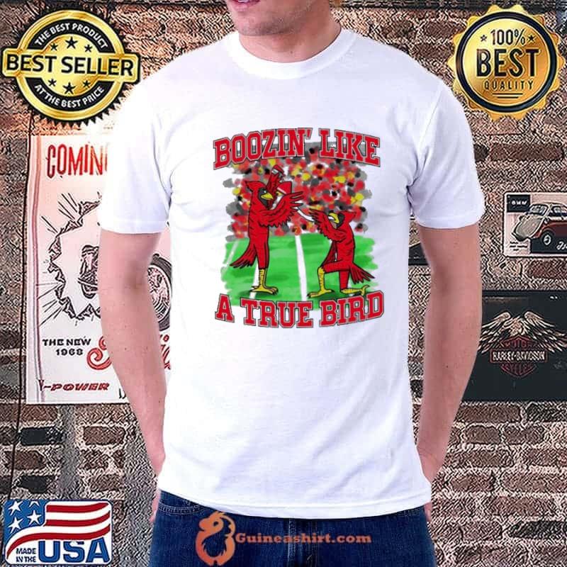 Arizona Cardinals Boozin’ like a true bird shirt