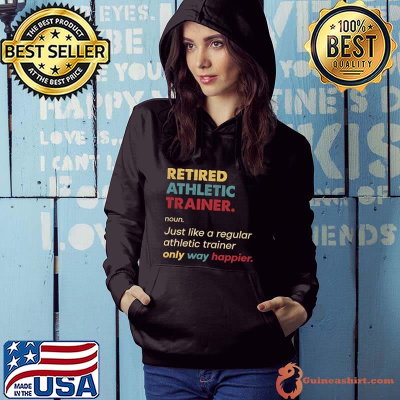 Athletic Trainer - Retired Retro Definition Design T-Shirt