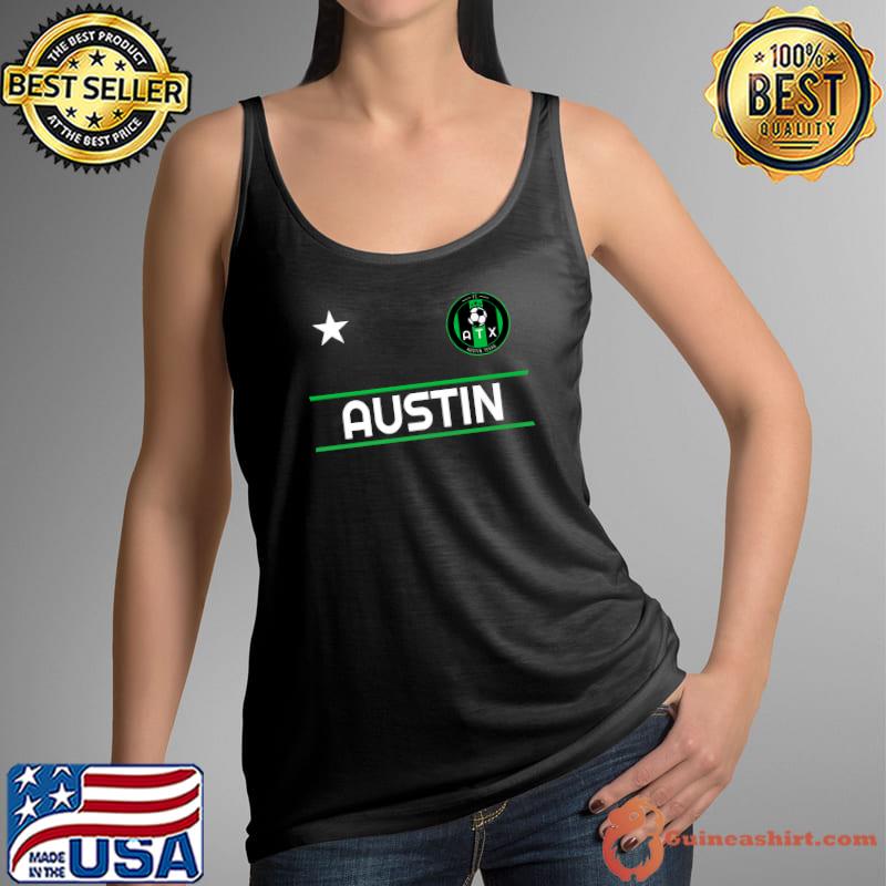 Austin Soccer Team Jersey - Mini ATX Badge Premium T-Shirt Tank Top