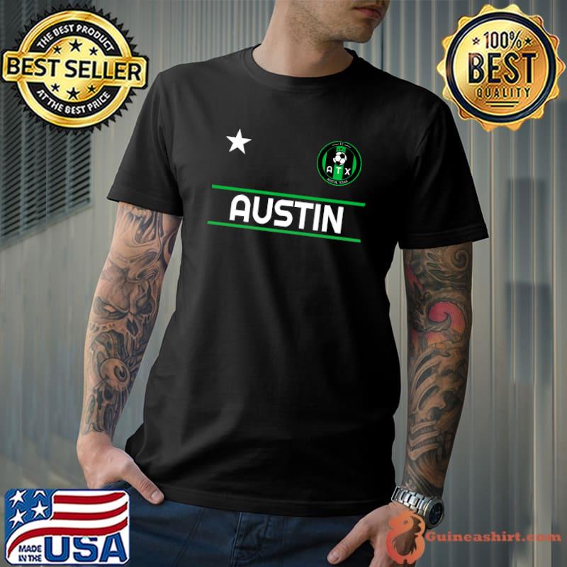 Austin Soccer Team Jersey - Mini ATX Badge Premium T-Shirt Unisex
