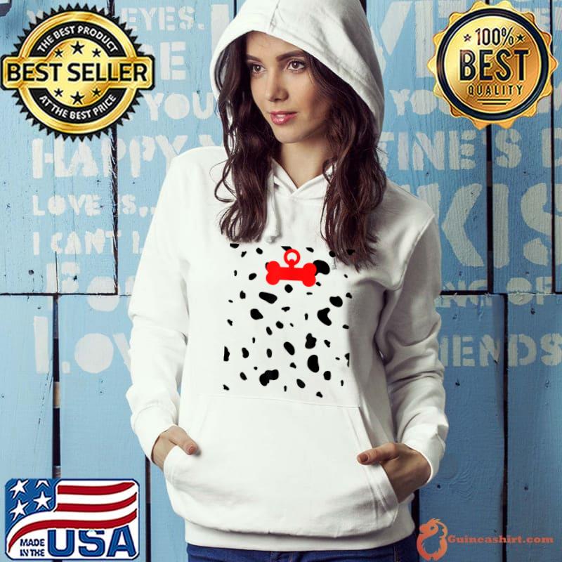 Awesome dalmation Costume, Cute Dog Halloween T-Shirt Hoodie