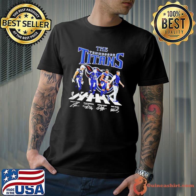 Awesome the Tennessee Titans abbey road signatures s Unisex